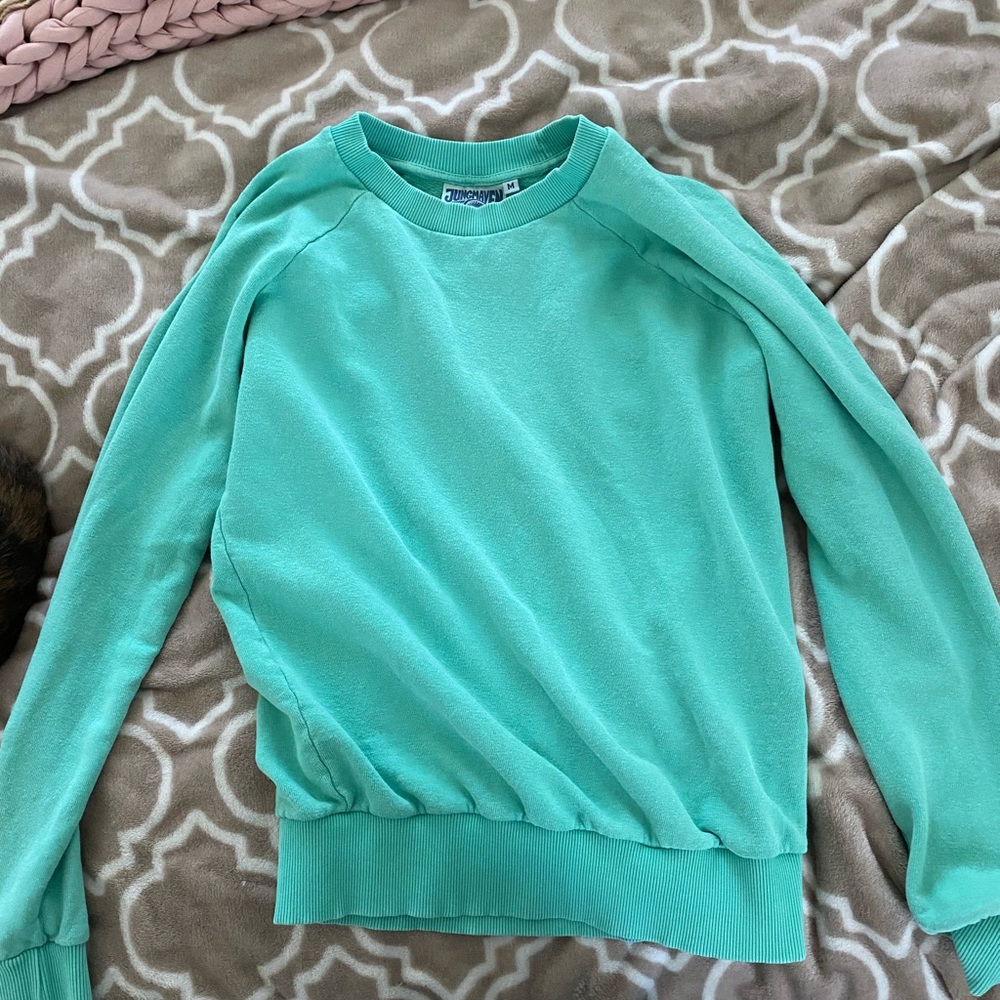 Jungmaven Alpine Sweatshirt in Mint